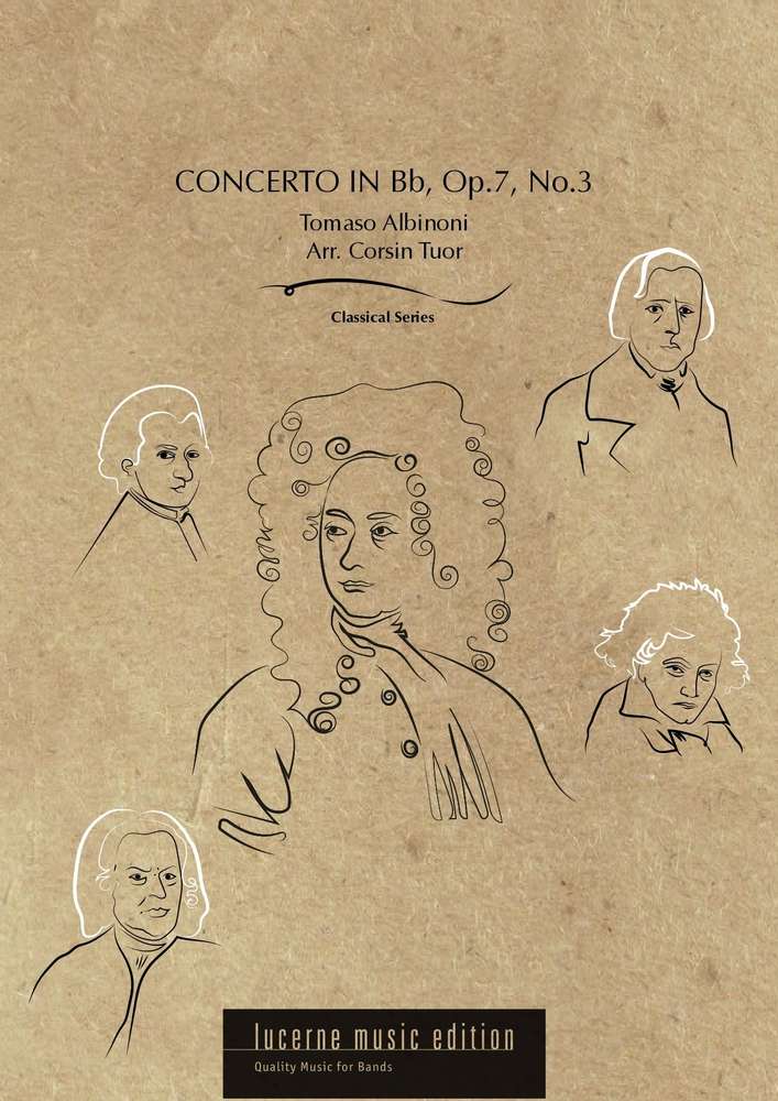 Concerto in Bb, Op.7, No.3 (Piccolo Bb Trumpet Solo & BB)