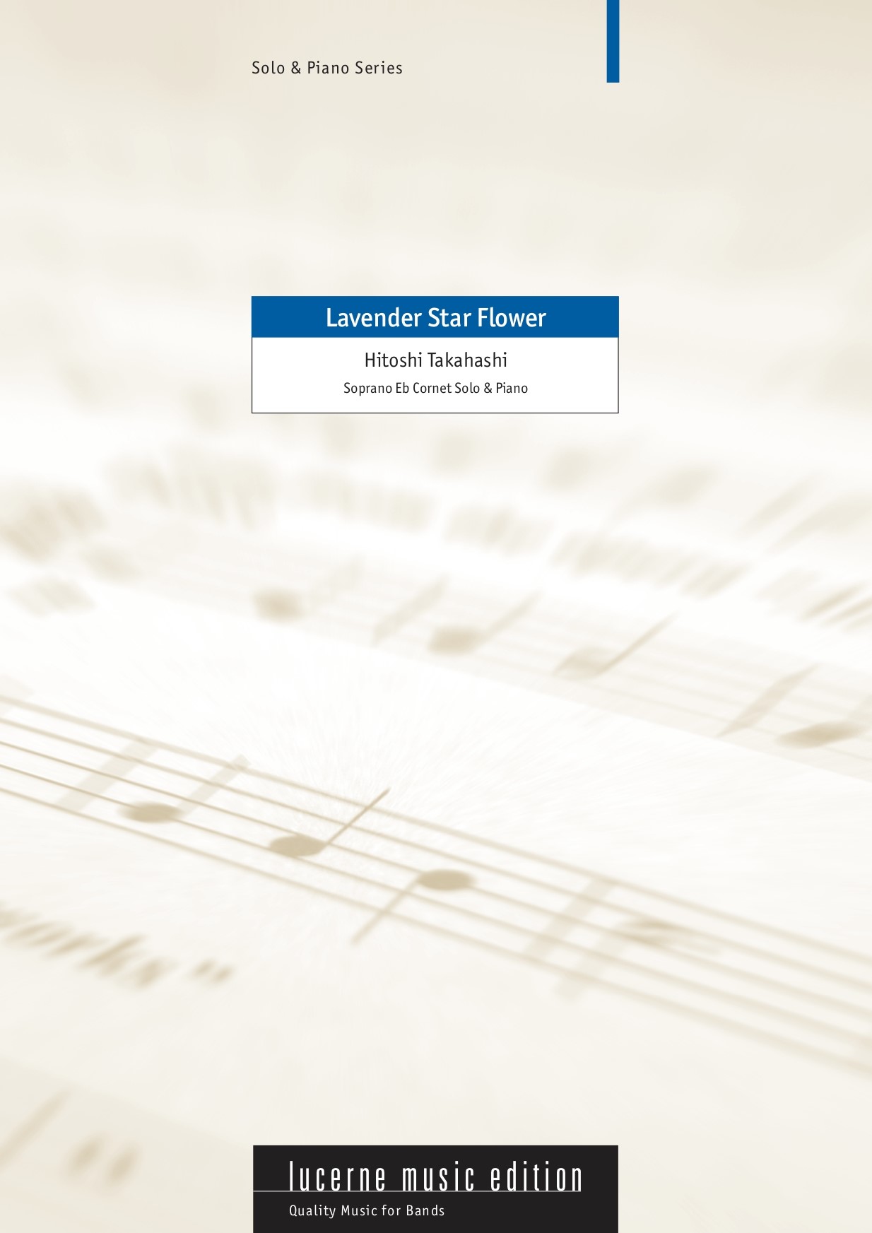 Lavender Star Flower (Soprano Eb Cornet Solo & Piano)